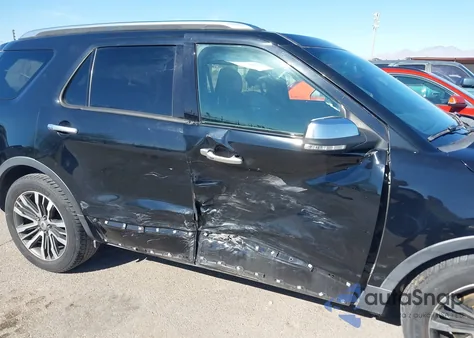 2017 Ford Explorer Platinum из США, поврежденный, VIN 1FM5K8HT7HGD42122